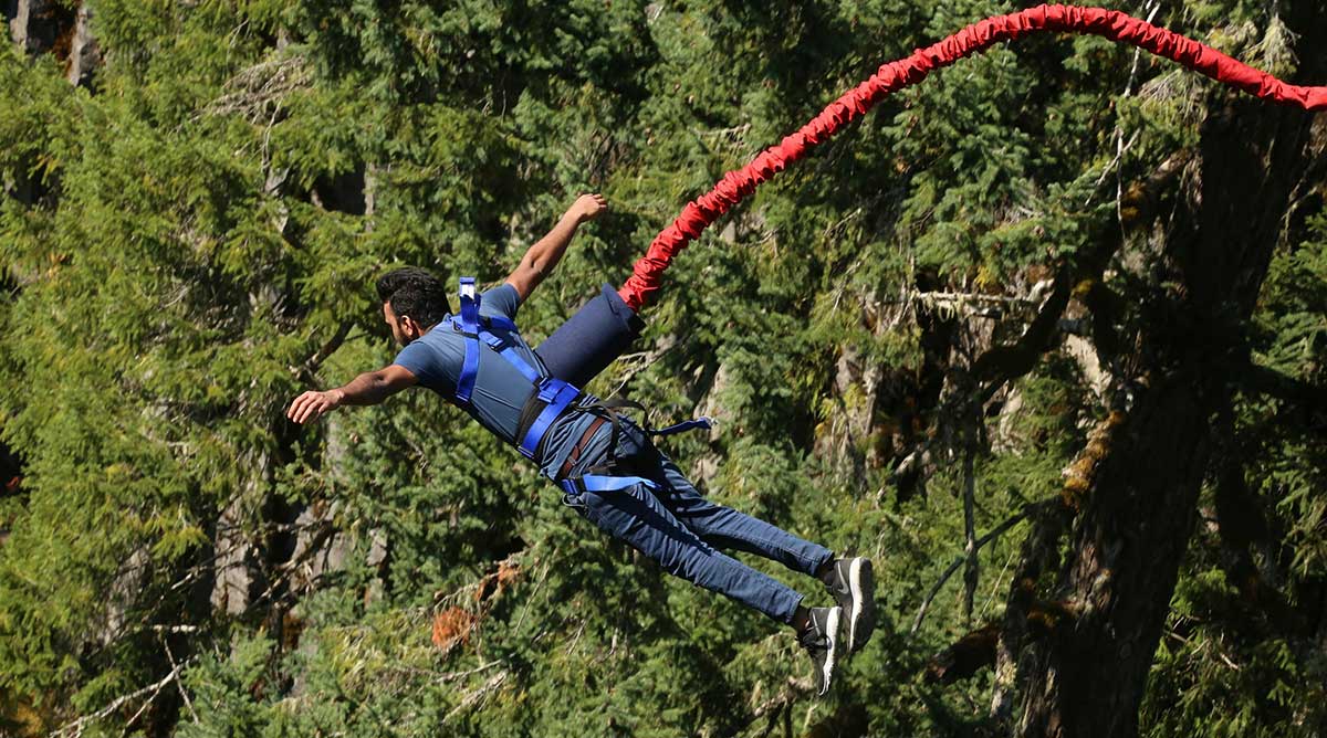 Bungee Jumping in Rishikesh