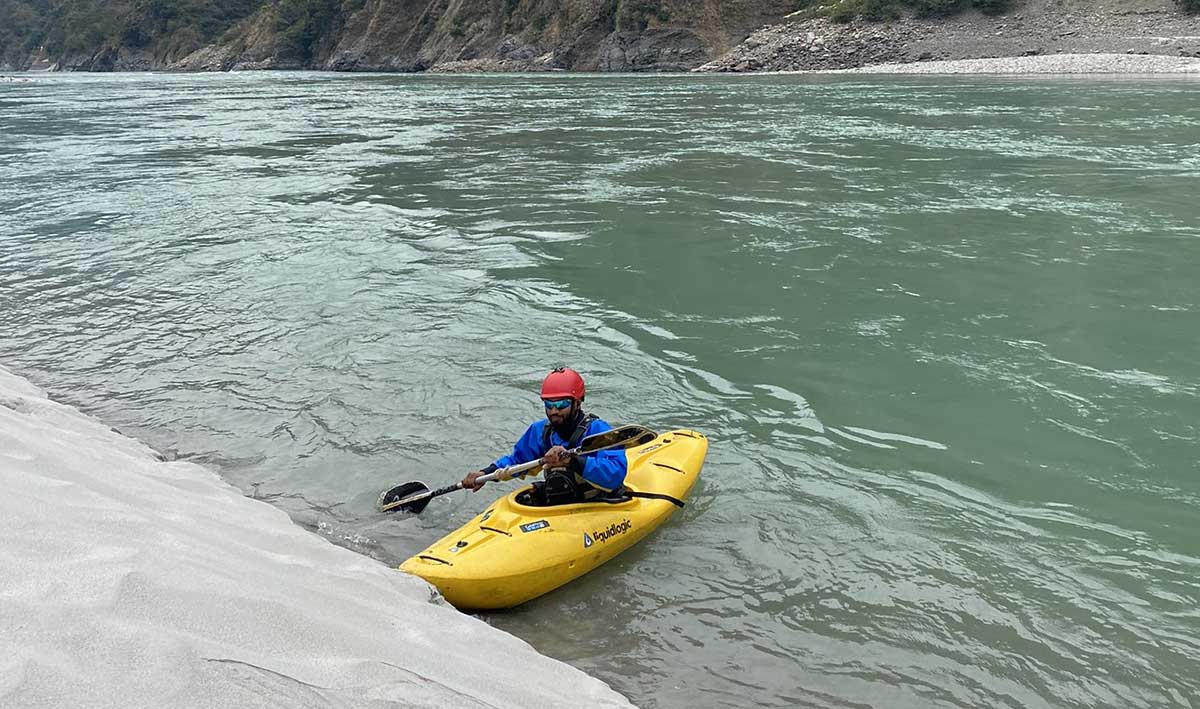 Kayaking in Rishikesh